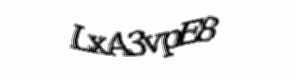 Security check image, please type the characters shown